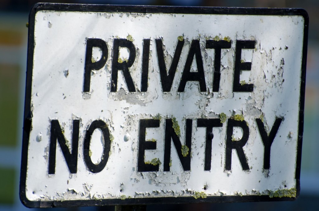 private-no-entry