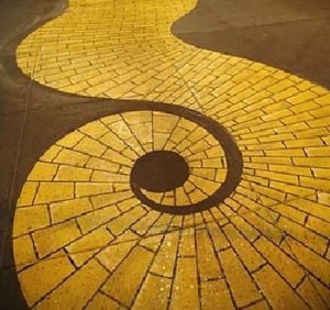 Keep calm and follow the yellow brick road...