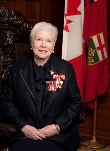 Lieutenant Governor of Ontario, Elizabeth Dowdeswell. Photo credit: lgontario.ca
