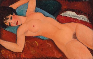 Amedeo Modigliani’s Nu Couché (1917) – via Christie’s/The New York Times