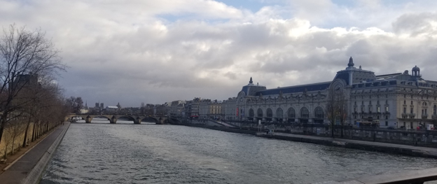 The Seine River in Paris