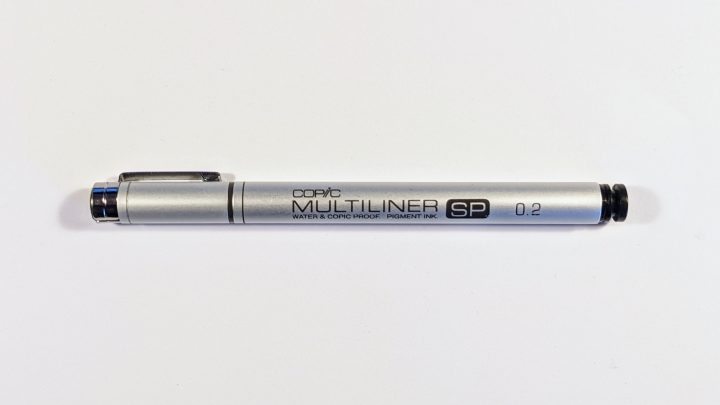 Copic Marker, a pen preferred by artists