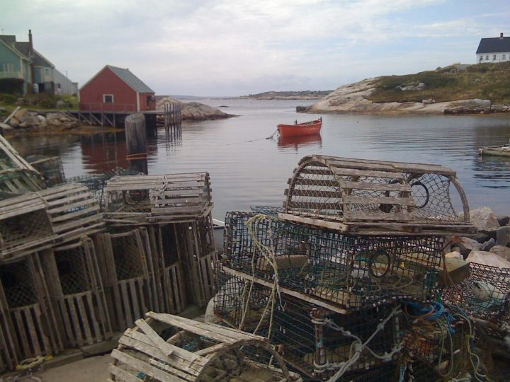 A picture of fishing gear in Mi'Kma'ki/Nova Scotia